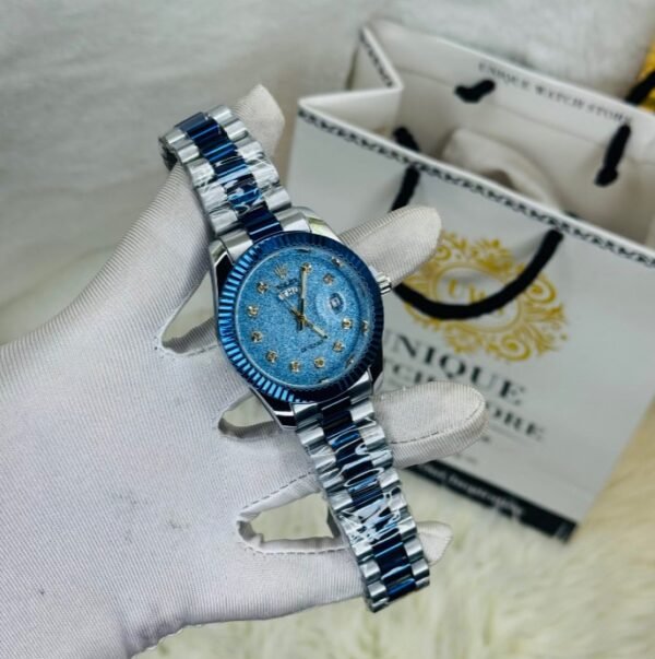 Luxury Men’s Watch BD – RLX Special Blue Dial Day & Date