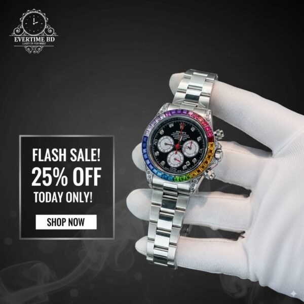 Premium Quality RLX Daytona Rainbow Watch