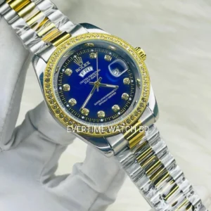 RLX Stone Blue-Dial T-Body Day & Date