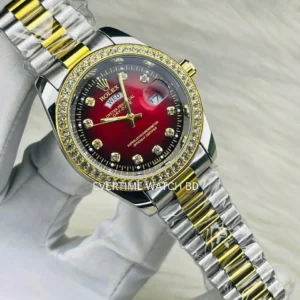 RLX Stone Red-Dial T-Body Day & Date